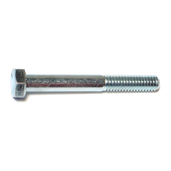 Midwest Fastener Grade 5, 5/16"-18 Hex Head Cap Screw, Zinc Plated Steel, 2-1/2 in L, 14 PK 60366 - main